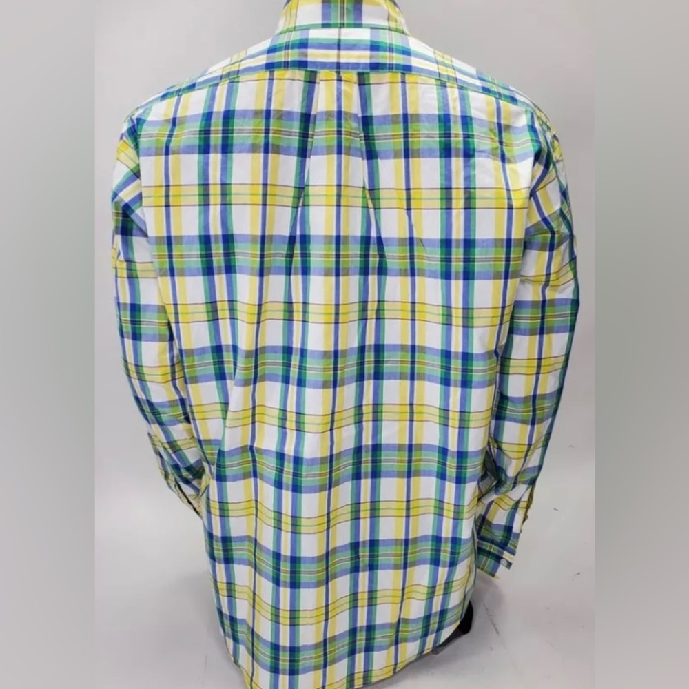 Ralph Lauren Men’s Plaid Button Down Long Sleeve Size Small - Picture 3 of 4